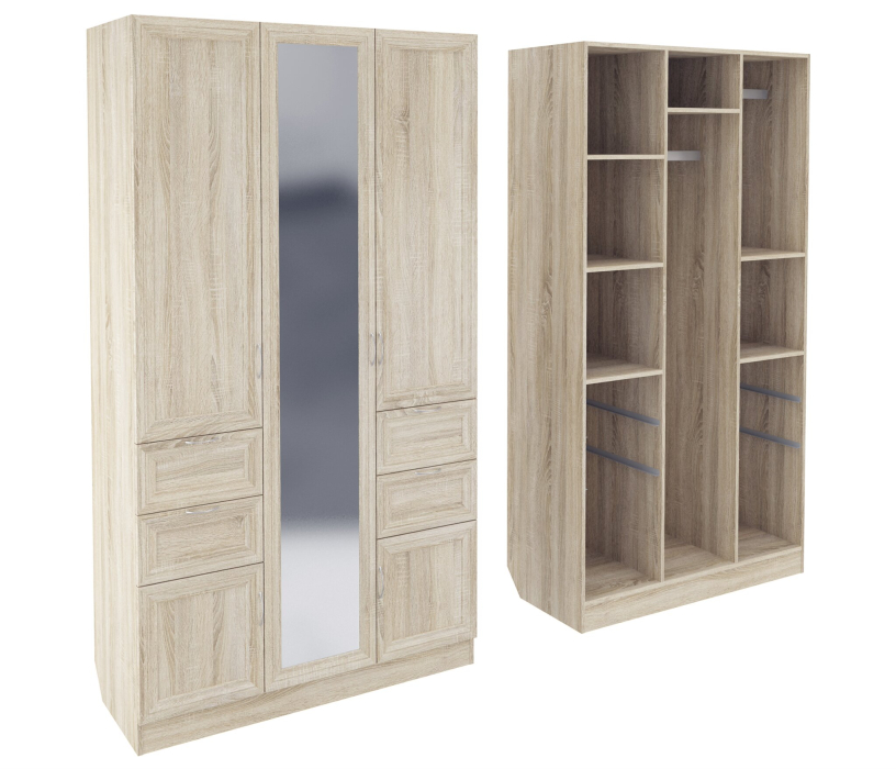 Шкафы распашные, Шкаф ШК-3/4