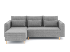 Диваны угловые в гостиную, Диван-кровать угловой Рон еврокнижка-пантограф, рогожка Люкс