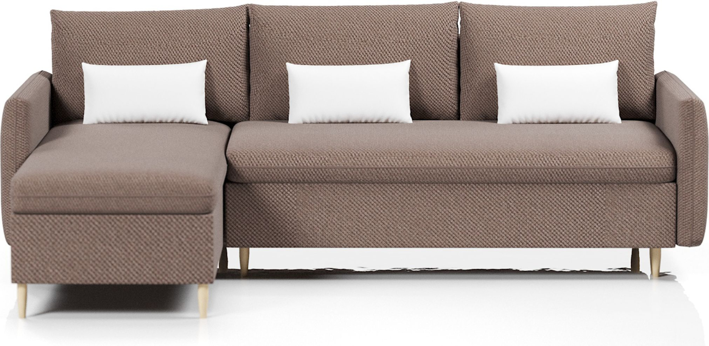 Диваны угловые в гостиную, Диван-кровать угловой Рон 2 пантограф,велюр