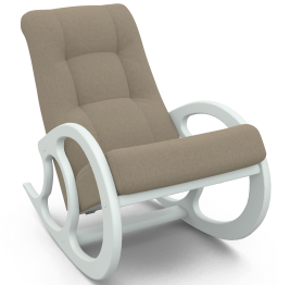 Кресло качалка,велюр