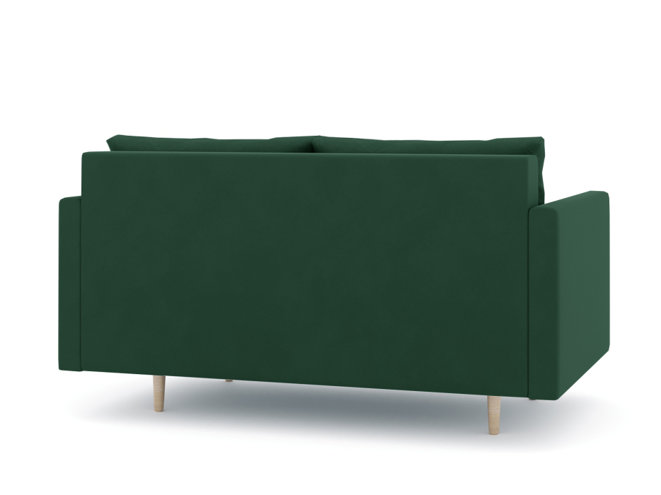 Диваны прямые кухонные, Диван прямой нераскладной Милли мини 2-х  местный с подлокотниками, велюр