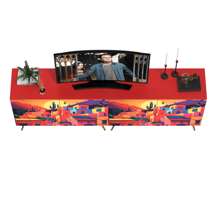 ТВ-тумбы, Два комода-тумбы Кармин