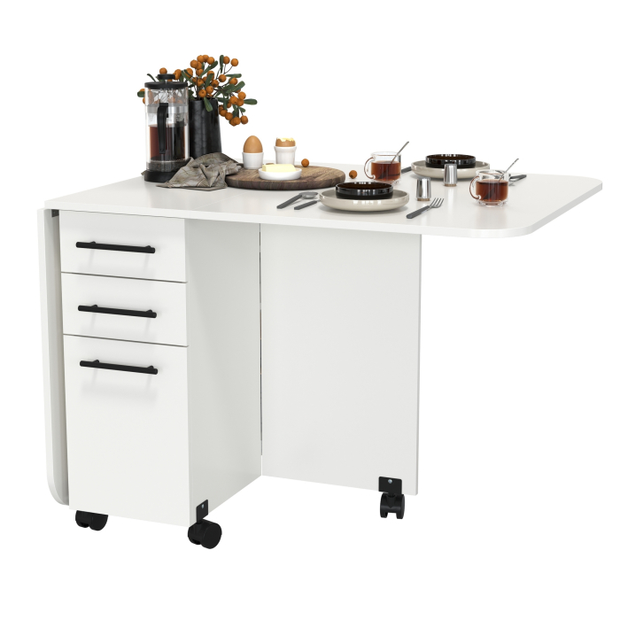 Обеденные столы, Стол-книжка с ящиками