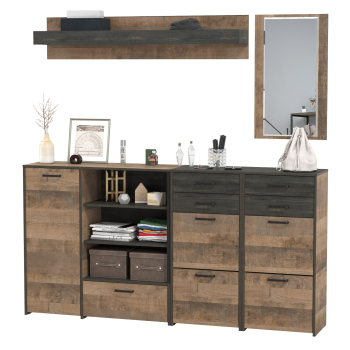 Прихожие, Мебель для прихожей Трувор № 177 с навесной полкой