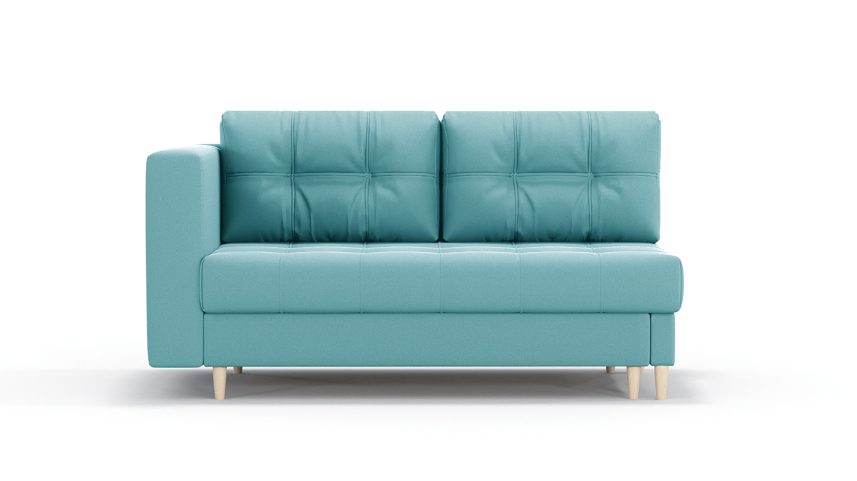 Кушетка диван, Кушетка Лея, велюр