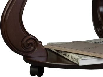 Стол журнальный Мебелик Овация (М) на колесах