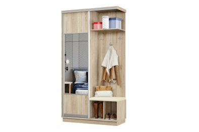 Прихожая Премьер 04 Лайт Мини 05 Правая Мягкая