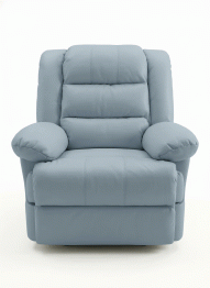 Кресло реклайнер механическое с поворотным механизмом СТИЛЬ 1 , экокожа