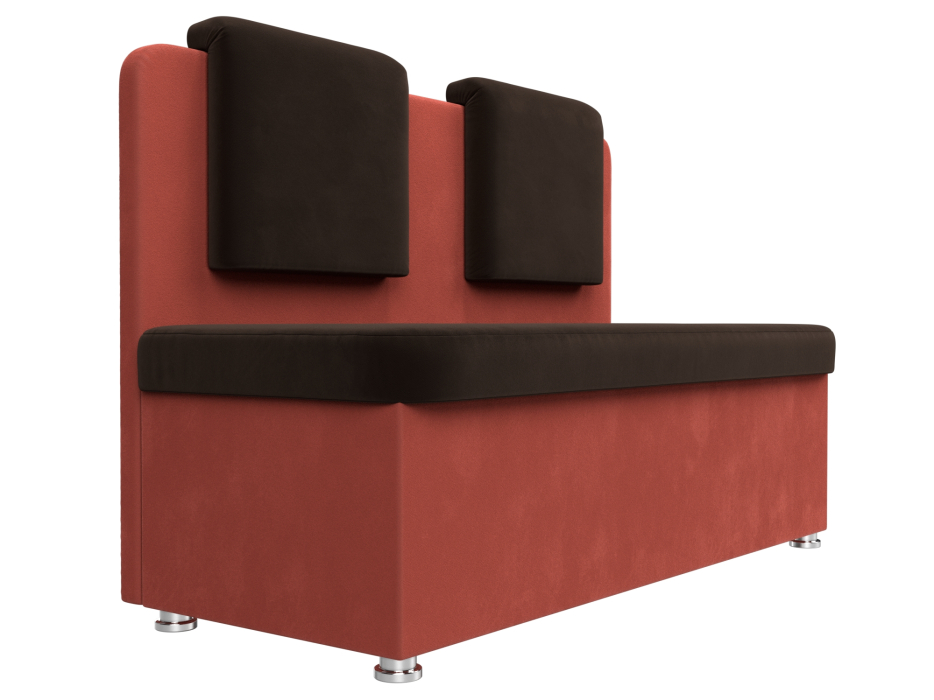 Диваны прямые кухонные, Диван кухонный прямой Маккон 2-х местный, микровельвет