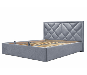 Кровать Сидней 120 с подъемным механизмом, микровелюр