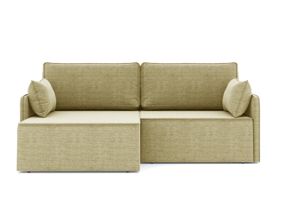 Диваны угловые в гостиную, Диван-кровать угловой еврокнижка Блюм, рогожка