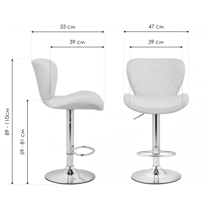 Стулья, Барный стул Porch (черный)