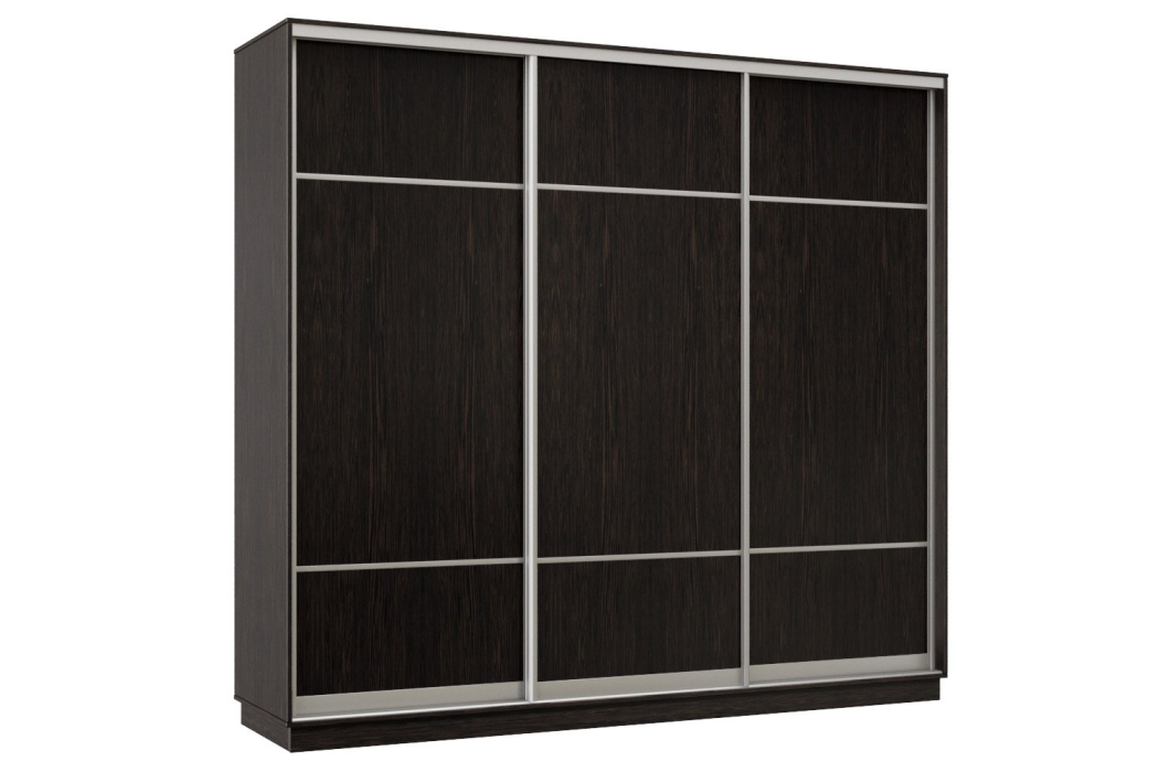 Шкафы-купе 3-х дверные, Шкаф-купе Премьер Лайт 55 (08;08;08) трехдверный