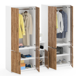 Набор шкафов и тумба с нишей Лидер-8 № 37