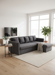 Диван угловой Мартин 140, велюр