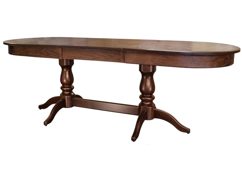 Обеденные столы, Стол обеденный Мебелик Тарун 3 раздвижной