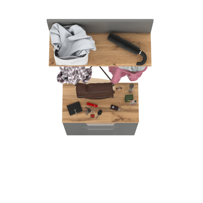 Прихожие, Тумба для обуви с вешалкой и с вешалкой с полкой Октава