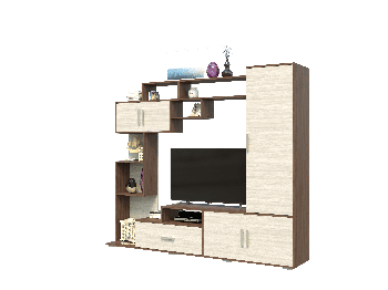 ЛДСП Гостиная ПЕКИН Ясень Шимо