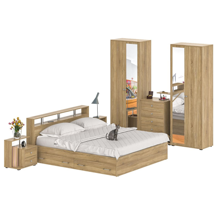 Спальные гарнитуры, Спальный гарнитур Камелия №11