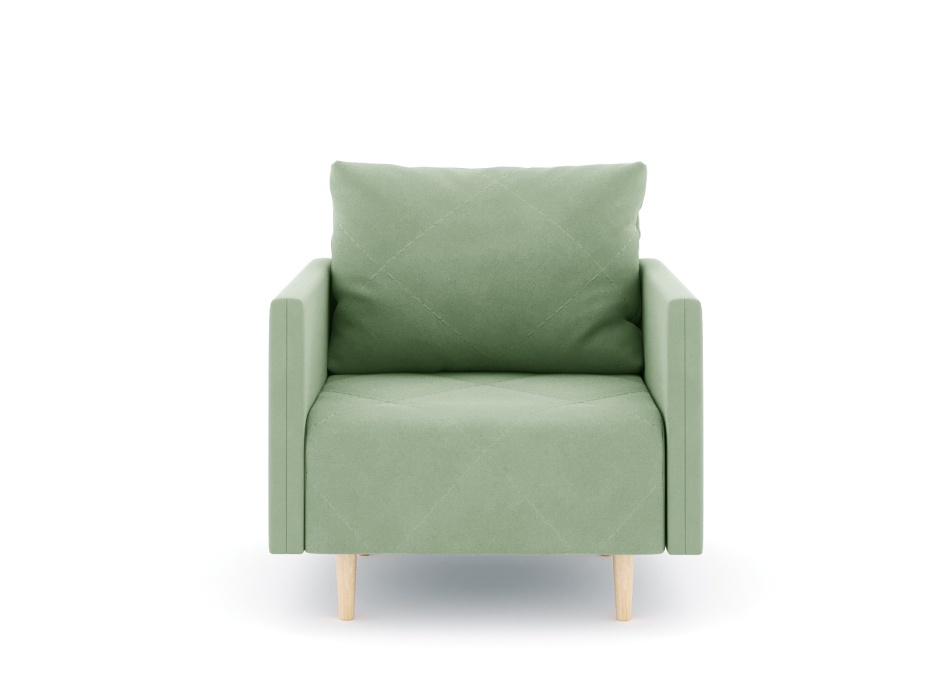 Кресло для отдыха, Кресло для отдыха Милли с подлокотниками, велюр