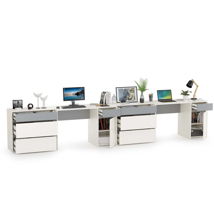 Для девочек, Два письменных стола и два комода Торонто № 14