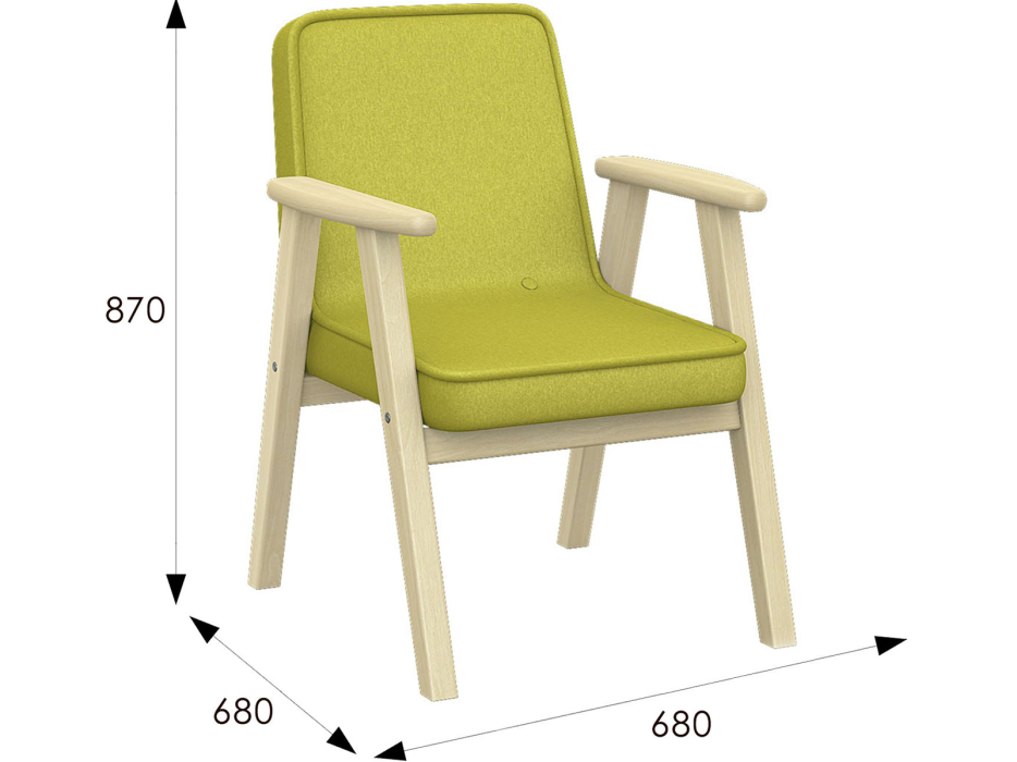 Кресла, Кресло Мебелик Ретро