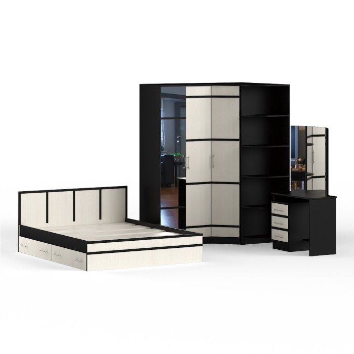 Спальные гарнитуры, Спальный гарнитур Сакура №3