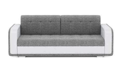 Диван-кровать Генри еврокнижка, рогожка+кож.зам