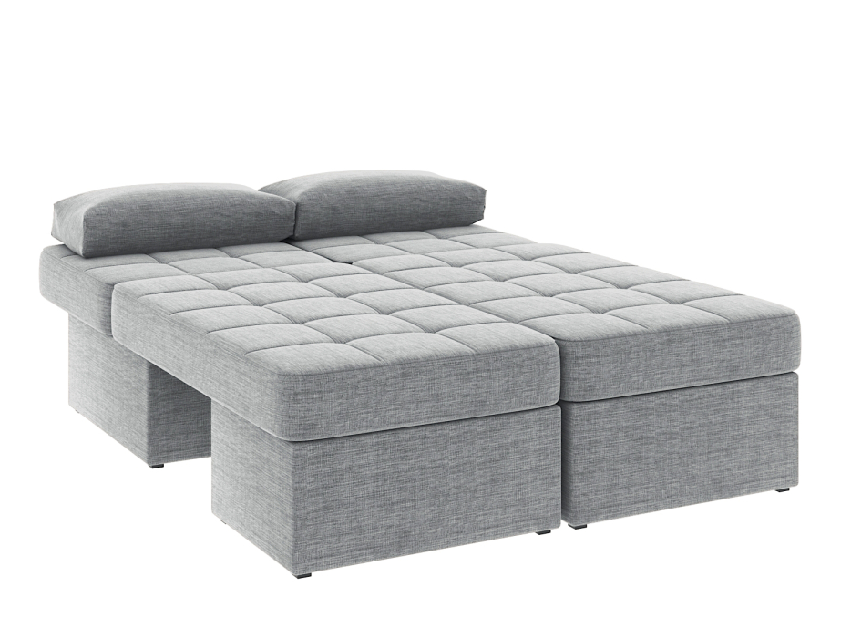 Диваны угловые в гостиную, Диван-кровать угловой Оливер еврокнижка-трансформер, рогожка