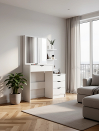 Белый туалетный столик 4-25911