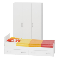 Спальные гарнитуры, Спальный гарнитур № 1 Стандарт с кроватью 900 с ящиками