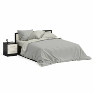 Спальные гарнитуры, Кровать Фиеста 1600 с прикроватной тумбой