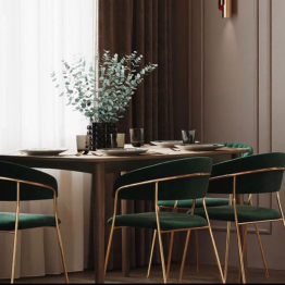 Стул Whispered Fusion, золотой