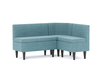 Диван кухонный угловой Лео, рогожка