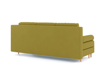 Диван-кровать Белфаст без подлоктоников еврокнижка, велюр