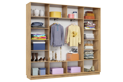 Шкаф-купе Премьер 59  (01РБ;01РБ;01РБ) фасады ромб белый/трёхдверный/Профиль чёрный муар