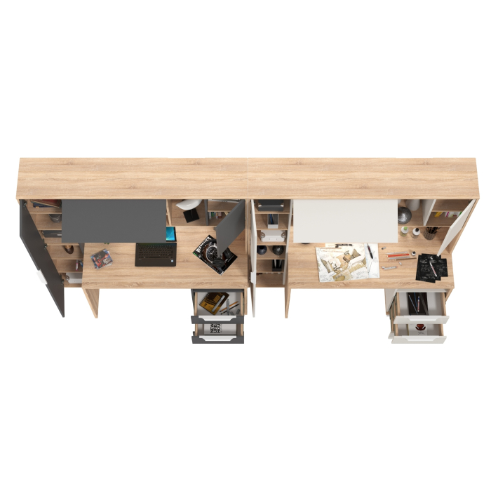 Детские столы, Два стола компьютерных Комфорт 12.95N