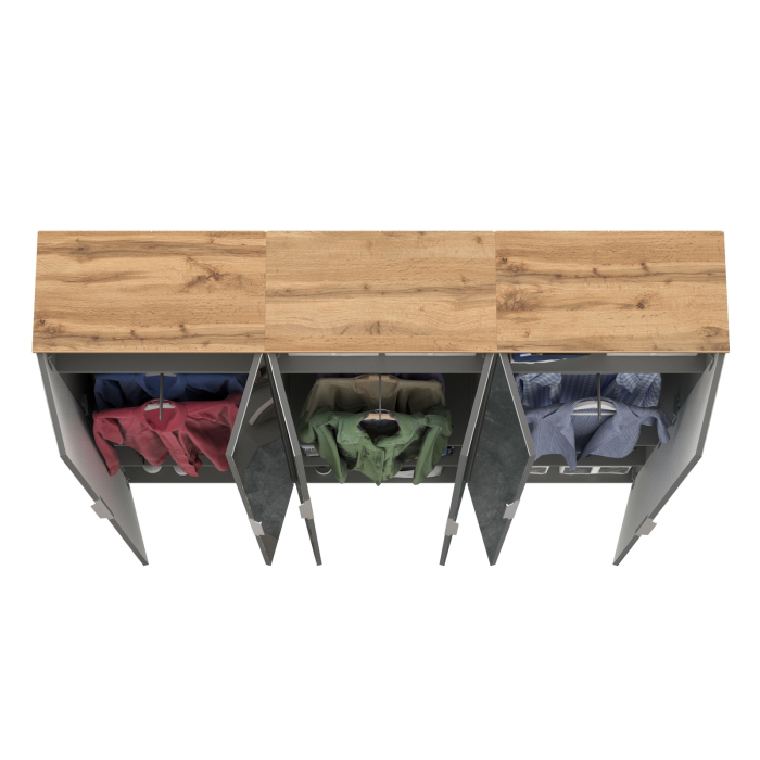 Прихожие, Три шкафа для одежды Октава 13.338