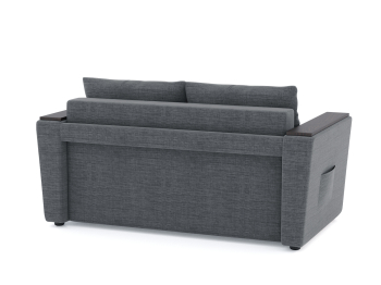 Диван-кровать Дубай Майами еврокнижка-трехсекционная, рогожка