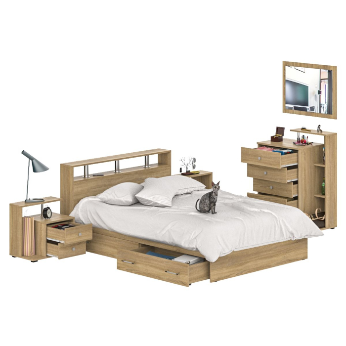 Спальные гарнитуры, Спальный гарнитур Камелия №12