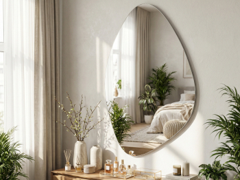 Зеркало настенное Мебелик фигурное Сельетта-8 110 х 68,3 см