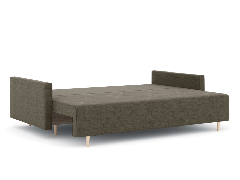 Диваны еврокнижки, Диван-кровать Милли с подлокотниками, рогожка Люкс