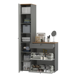 Обувница с пеналом для одежды Остин