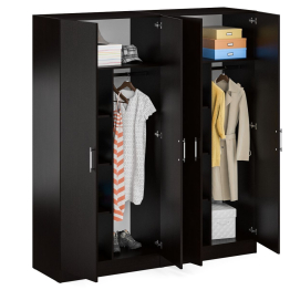 Два 2-х створчатых шкафа для одежды Стандарт