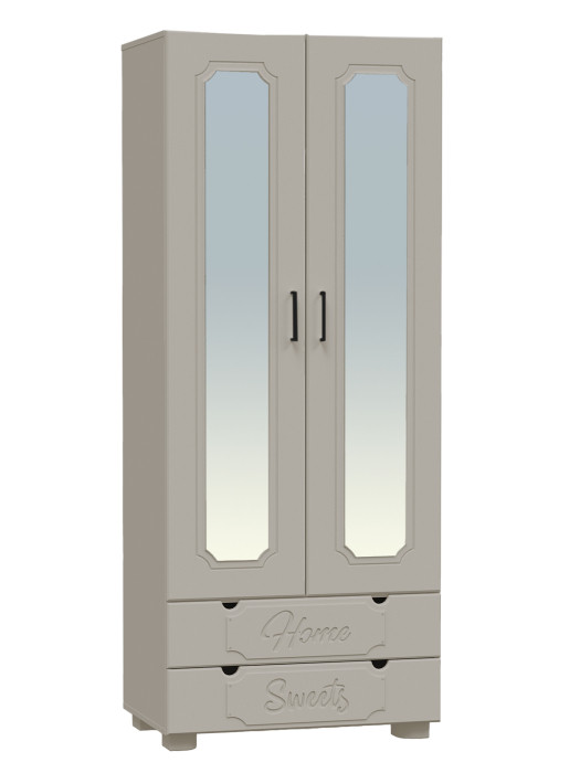 Для одежды, Шкаф для одежды с зеркалом ДримСтар ДС-60К