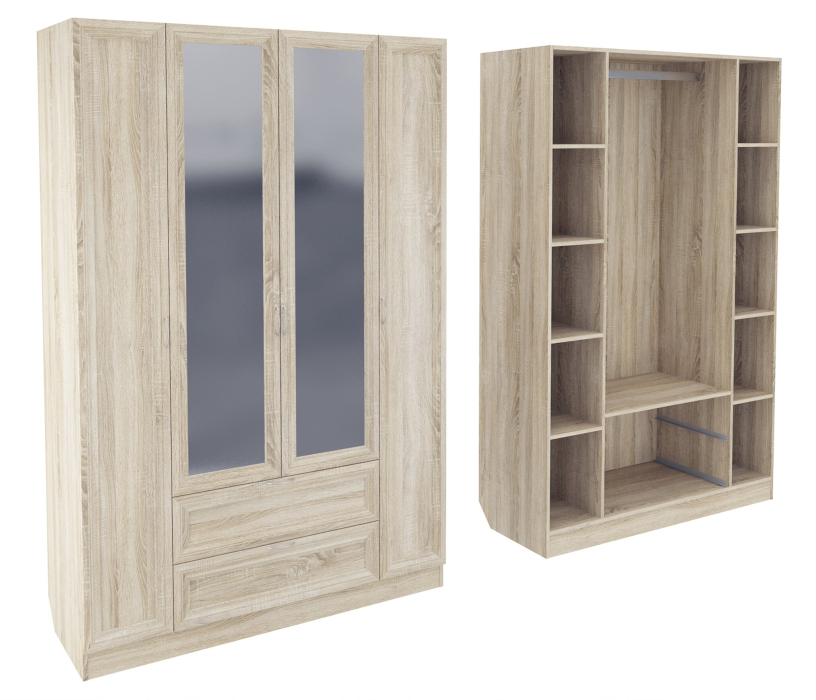 Шкафы распашные, Шкаф ШК-4/5