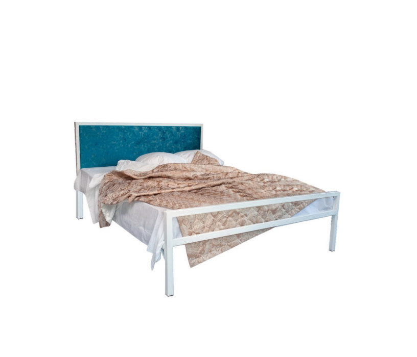 Кровати 180х200, Кровать в стиле лофт Лоренцо 1.8 (Белый)