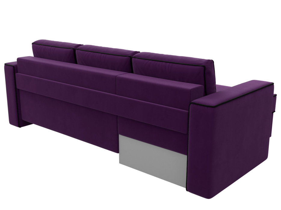 Диваны угловые в гостиную, Угловой диван Принстон левый угол, микровельвет