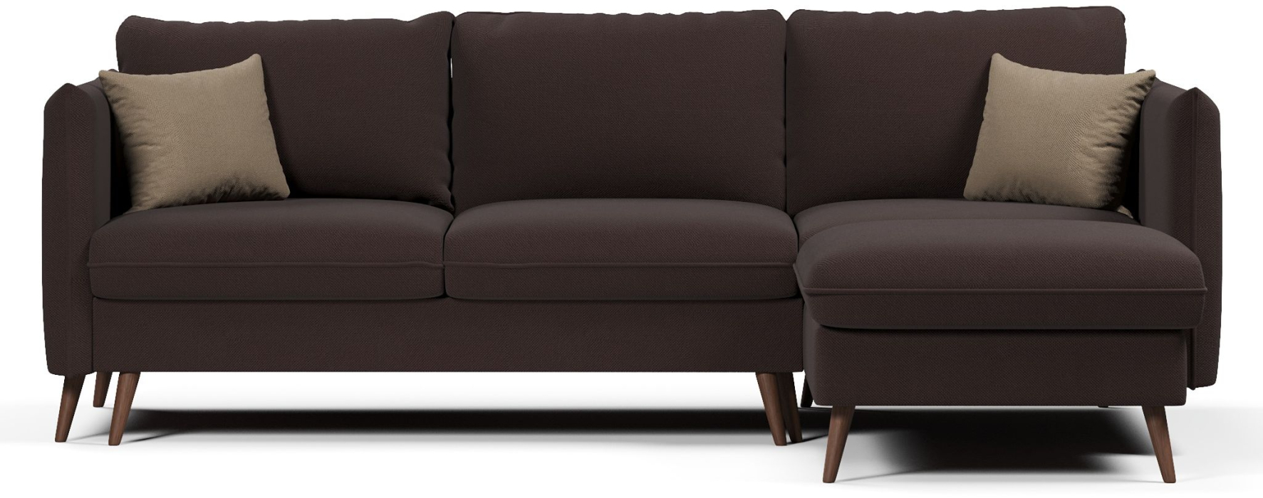 Диваны угловые, Диван угловой Пекин еврокнижка, велюр