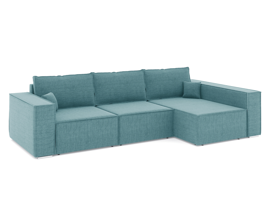 Диваны угловые в гостиную, Диван-кровать угловой Фостер Лофт, еврокнижка рогожка